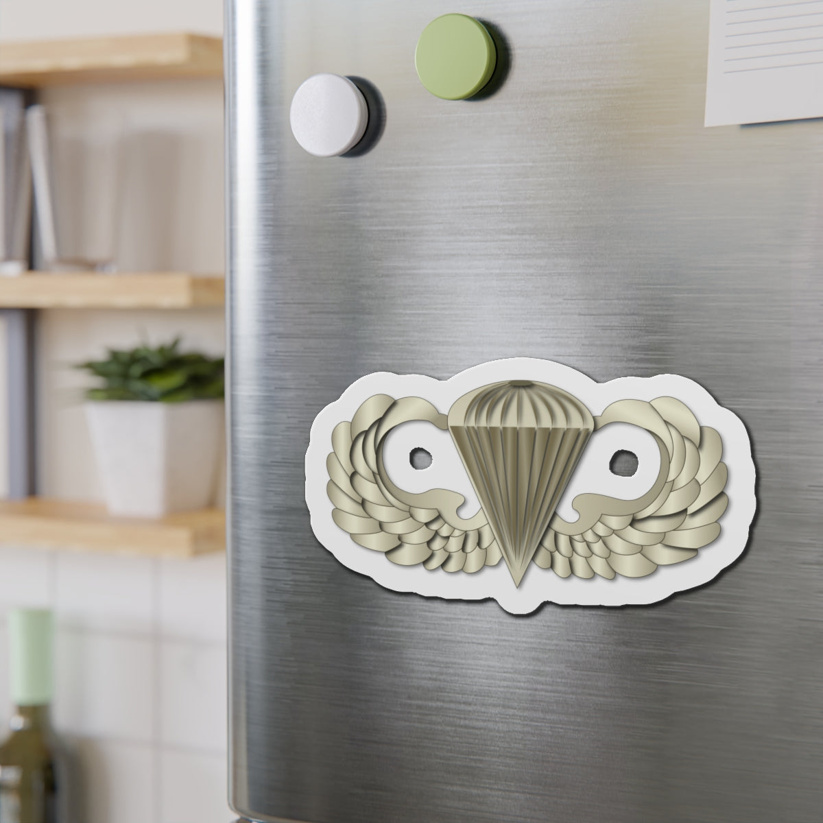 Airborne Badge Die-Cut Magnets