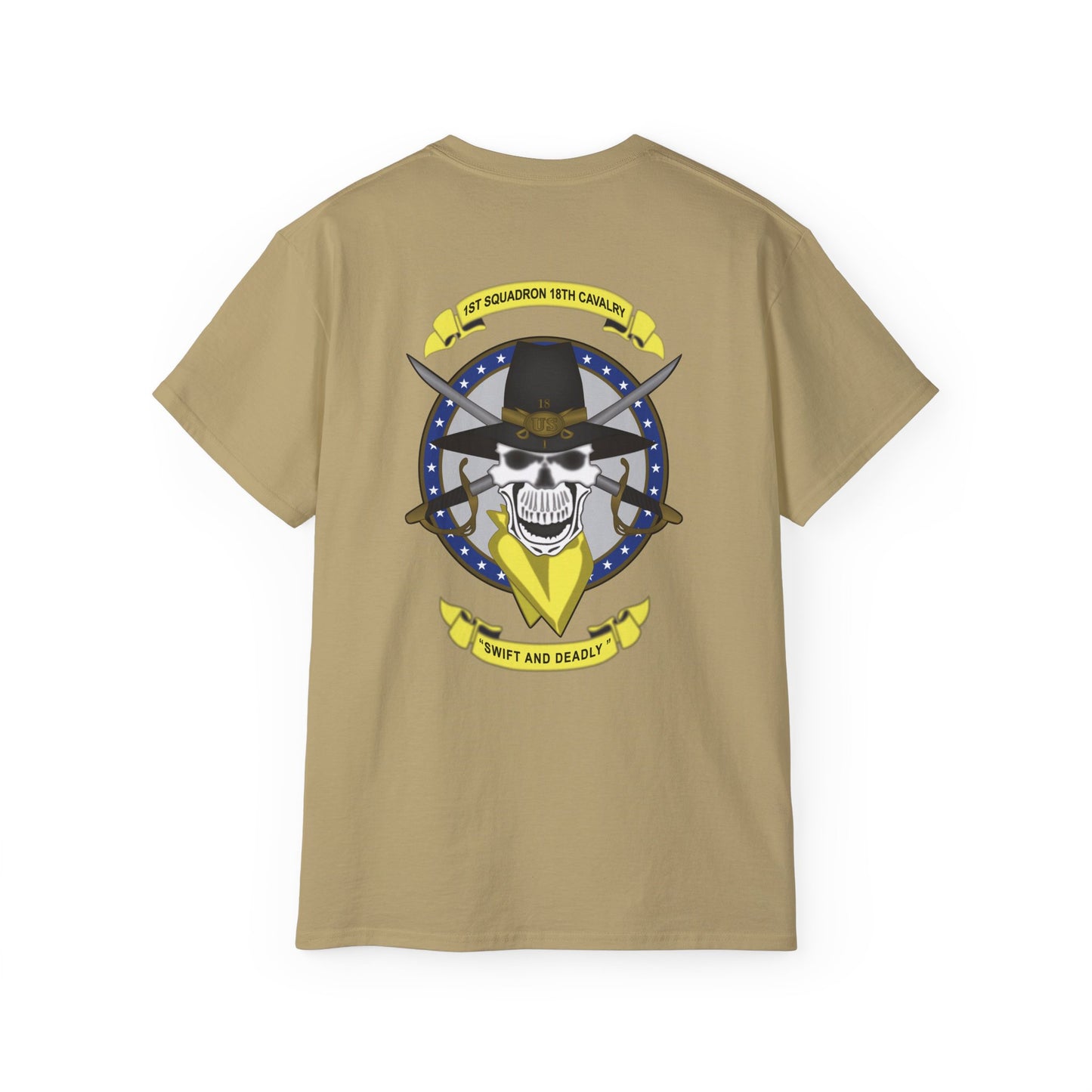 Unisex Ultra Cotton Tee - 1st Squadron, 18th Cavalry X 300