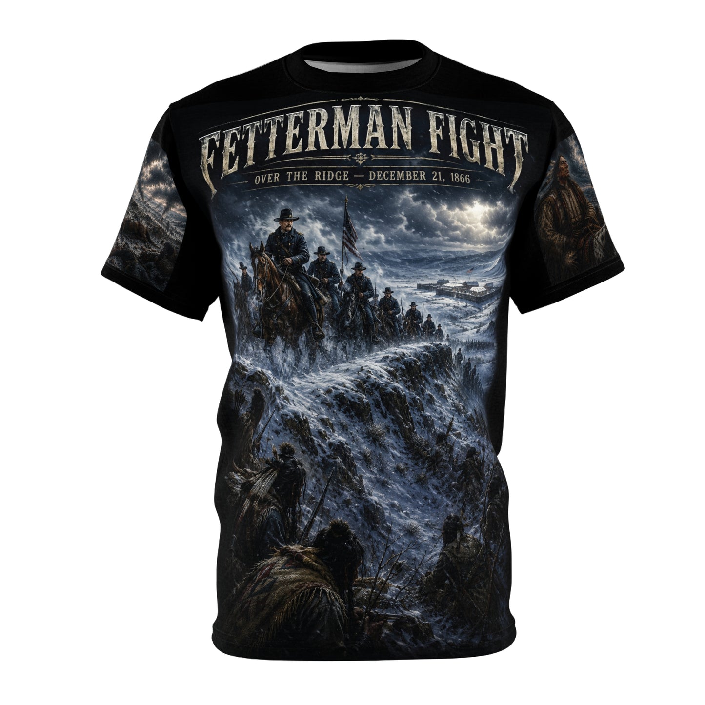 Fetterman Fight Memorial Tribute Tee — Red Cloud's War