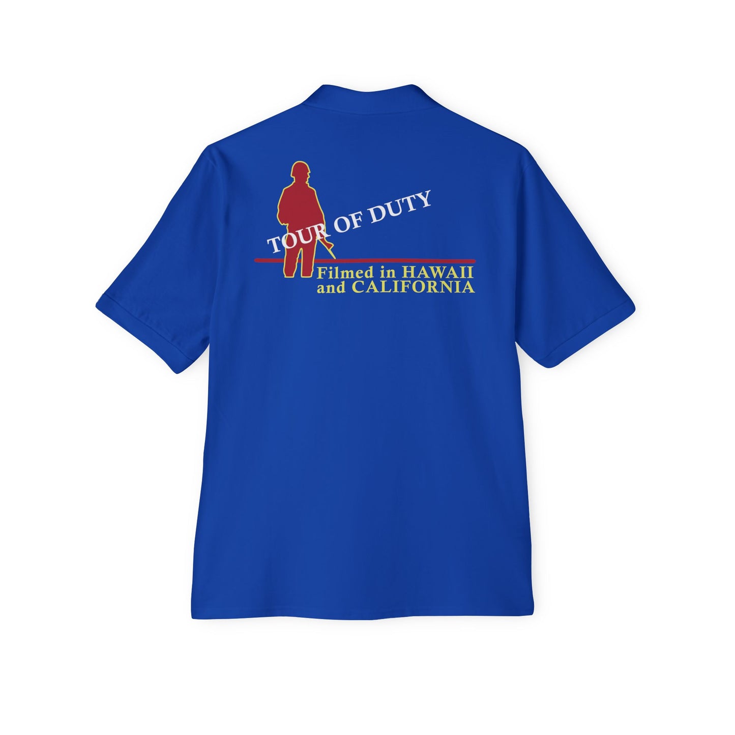 Men's Casual Piqué Polo - Tour Of Duty