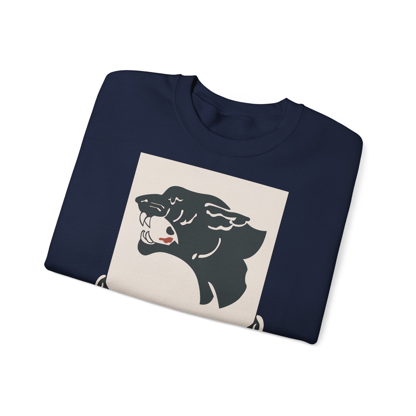 Crewneck Sweatshirt - Army - 761st Tank Battalion - Black Panthers wo Txt