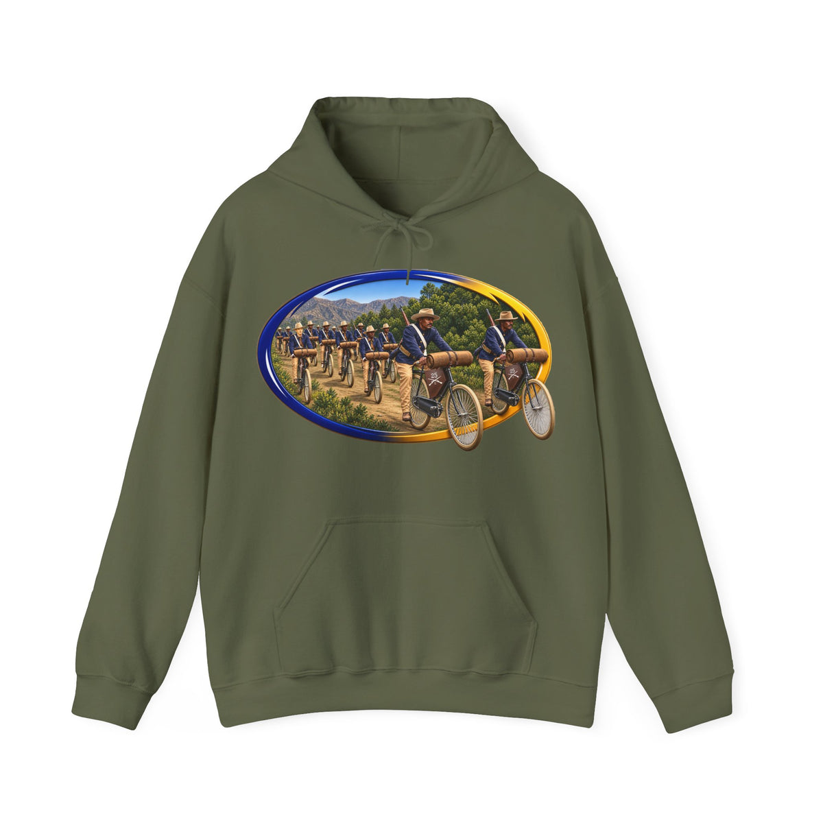 Hoodie — CIrcle Riders - 3D - Enhanced