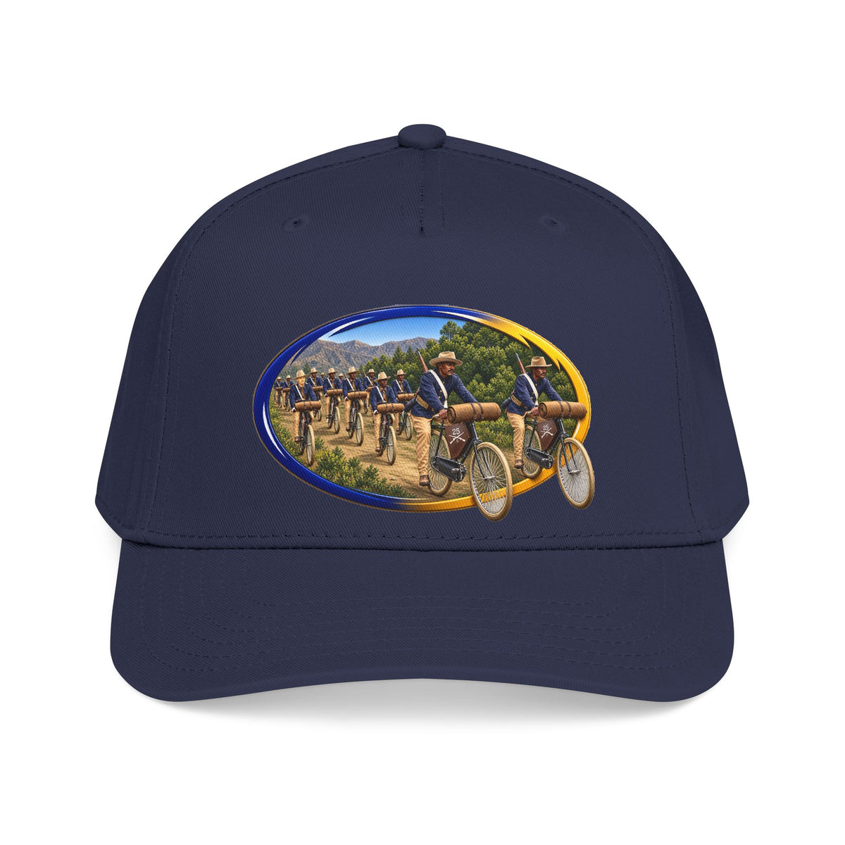Mid Profile Baseball Cap - CIrcle Riders - 3D - Enhanced