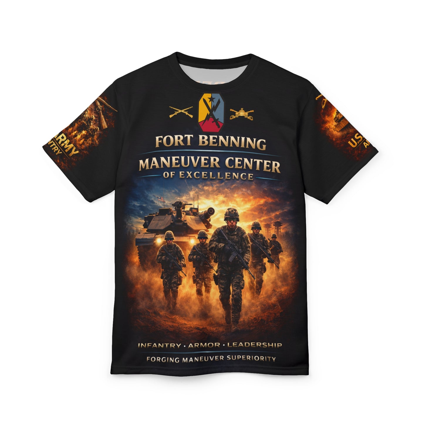Fort Benning MCoE Tribute Tee — Maneuver Center of Excellence Shirt