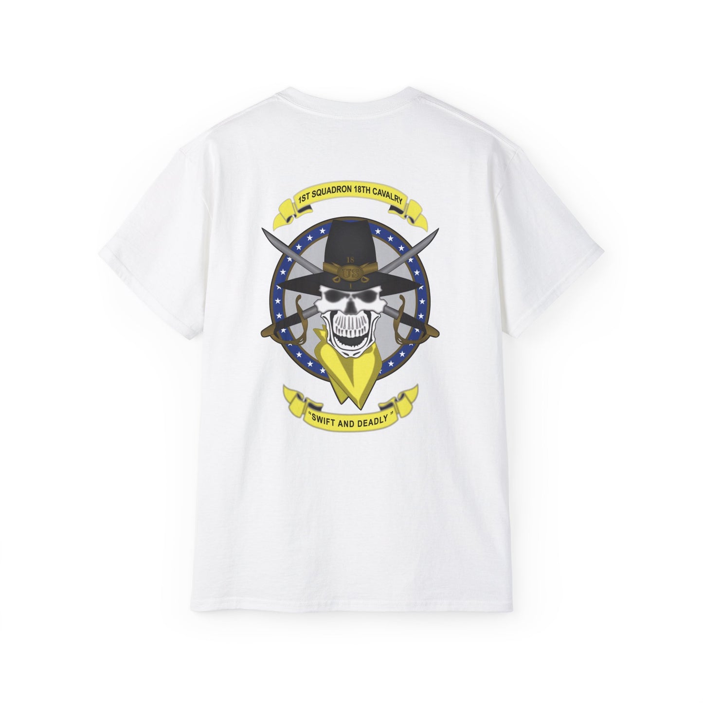 Unisex Ultra Cotton Tee - 1st Squadron, 18th Cavalry X 300
