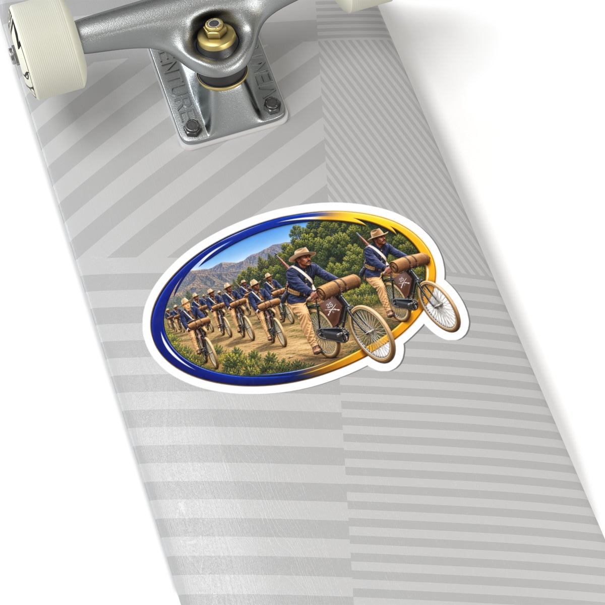 Kiss-Cut Stickers - CIrcle Riders - 3D - Enhanced