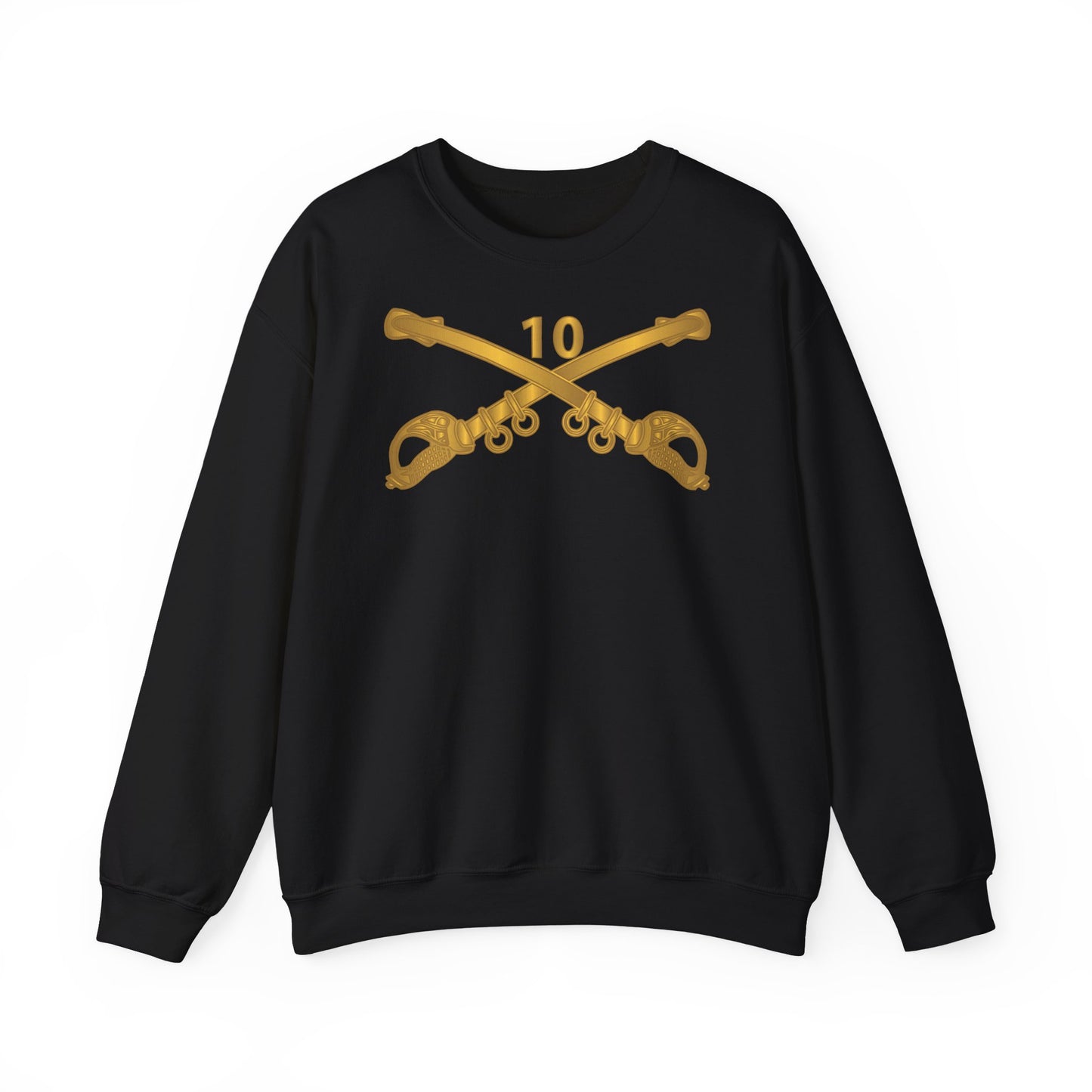 Crewneck Sweatshirt - Army - 10th Cavalry Branch wo Txt