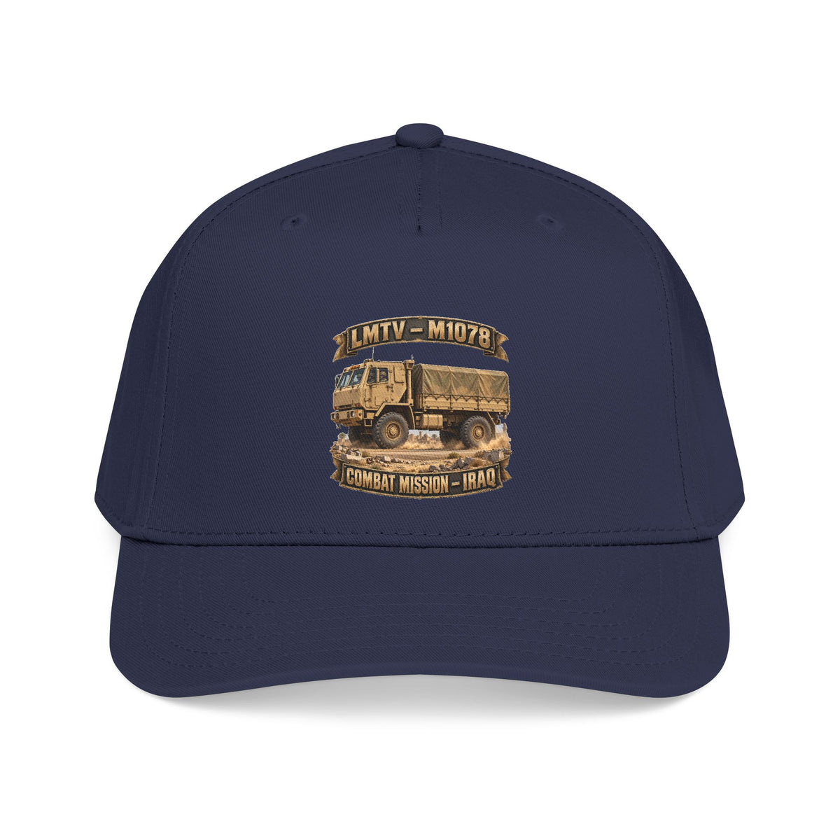 Mid Profile Baseball Cap - Army - LMTV - 1078 - Combat Mission - Iraq - 3D - Enhanced