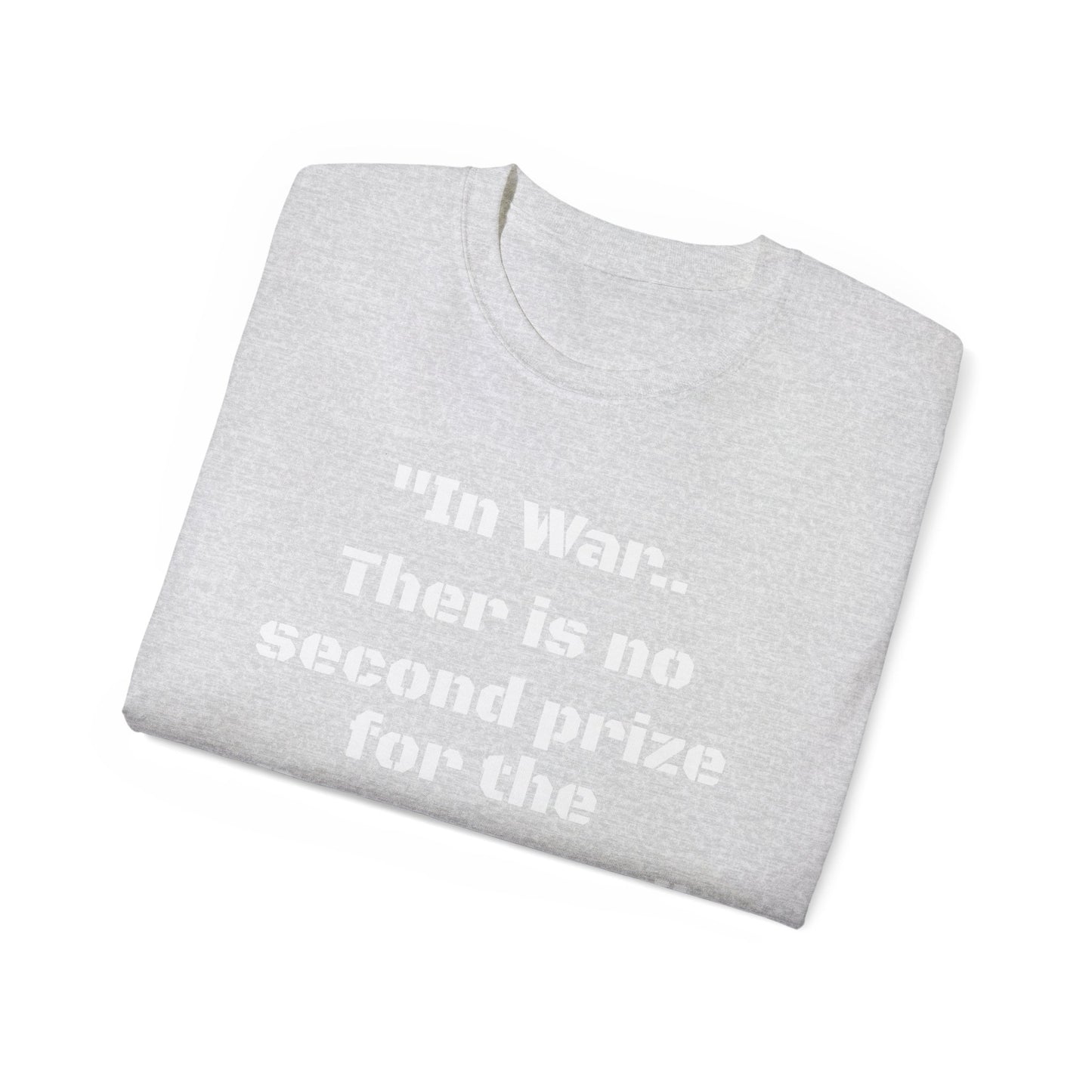 War General Bradley Unisex Tee, Military T-Shirt, Military Veteran Gift, Patriotic Shirt, Army Apparel