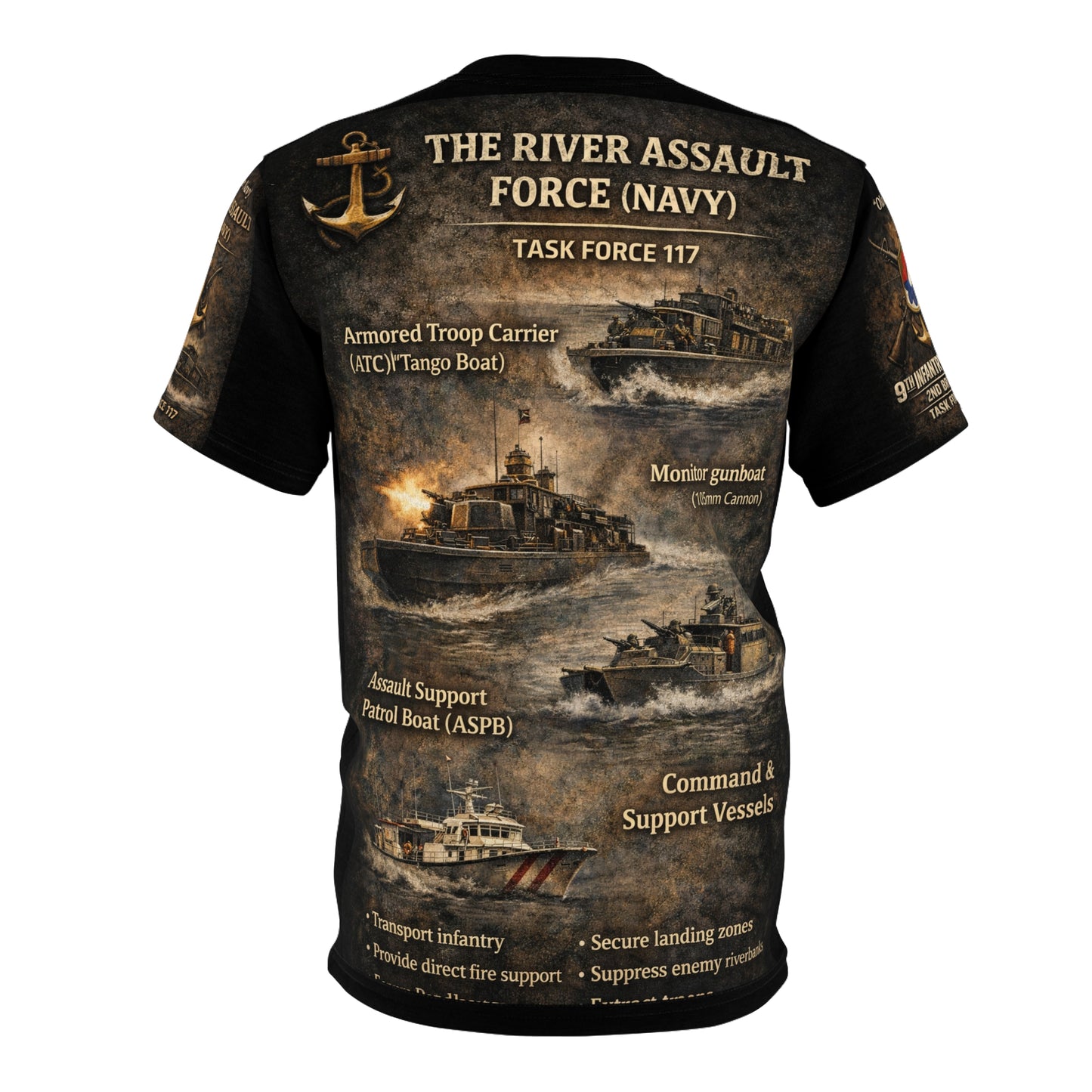 9th Infantry Division Vietnam Tribute All-Over Print Tee