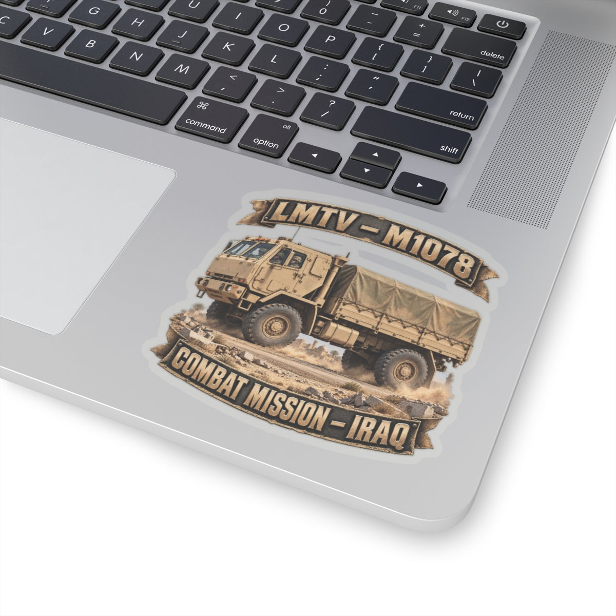Kiss-Cut Stickers - Army - LMTV - 1078 - Combat Mission - Iraq - 3D - Enhanced