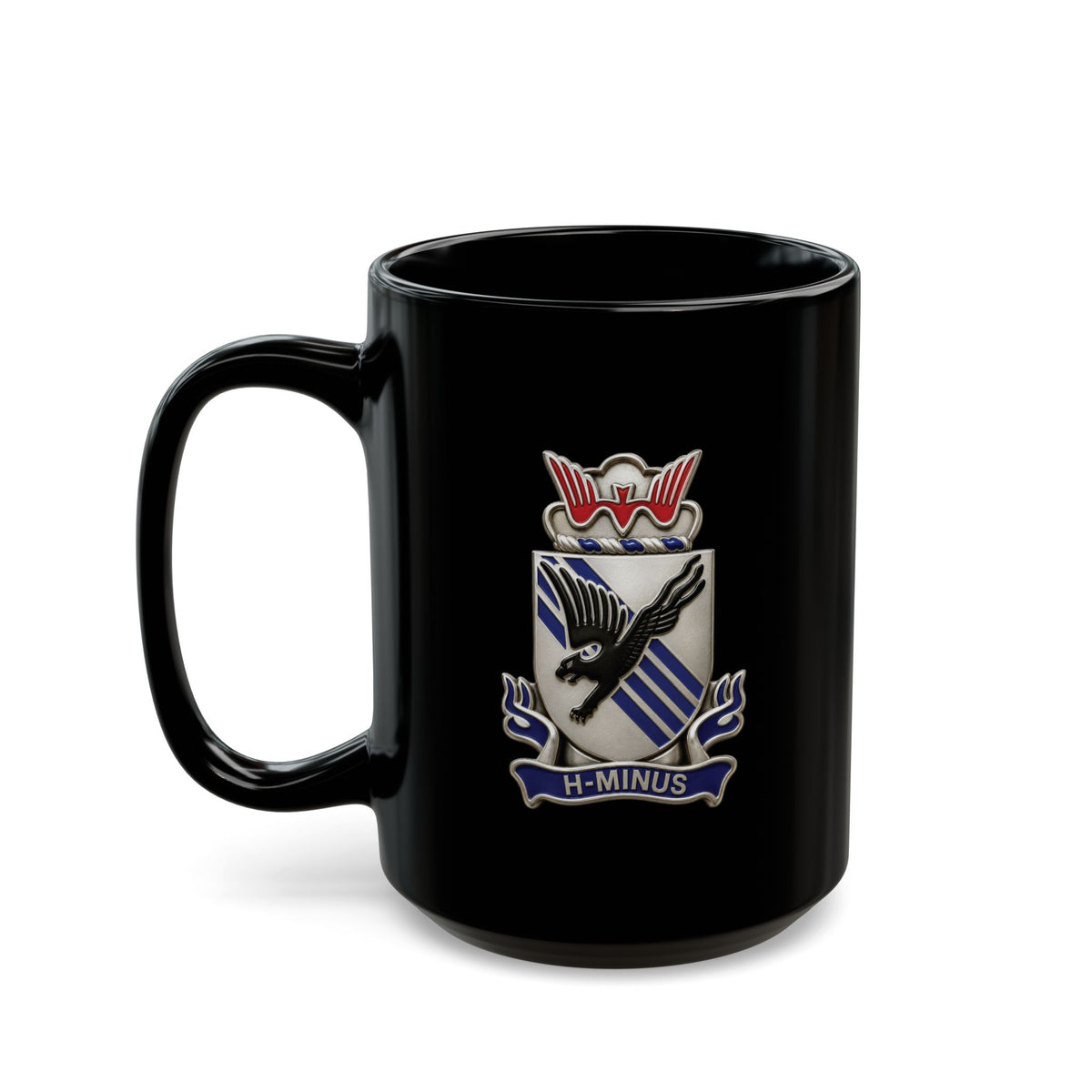 Black Mug  (15oz) - Army - 505th Parachute Infantry Regiment (PIR) - DUI - 3D - Enhanced