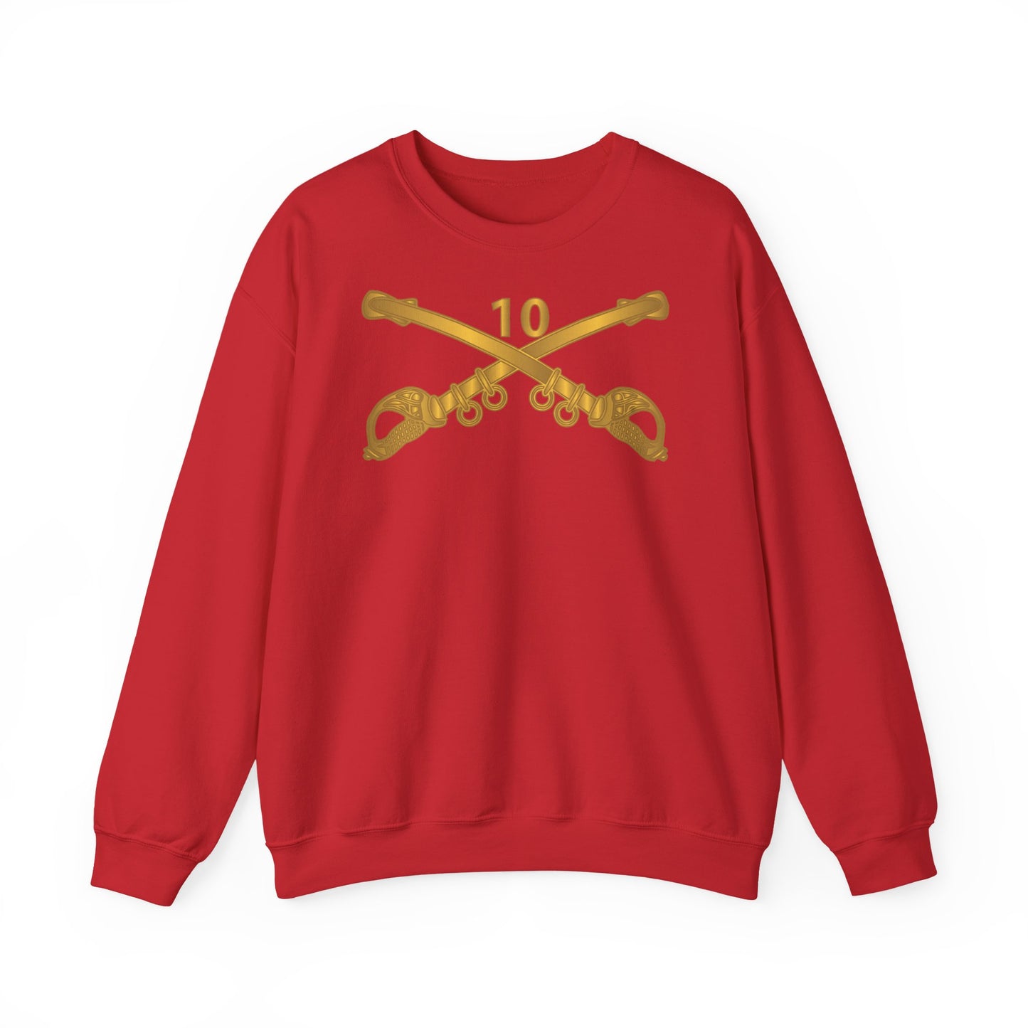 Crewneck Sweatshirt - Army - 10th Cavalry Branch wo Txt