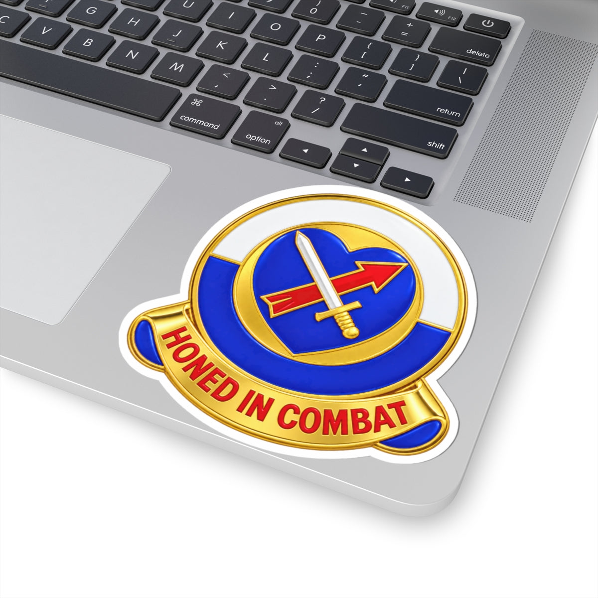 Kiss-Cut Stickers - Army - XXIV Corps - DUI without Text - 3D - Transparent