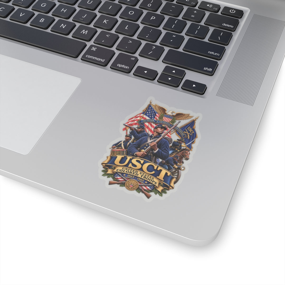 Kiss-Cut Stickers - United States Colored Troops (USCT) - Civil War - 3D - Enhanced