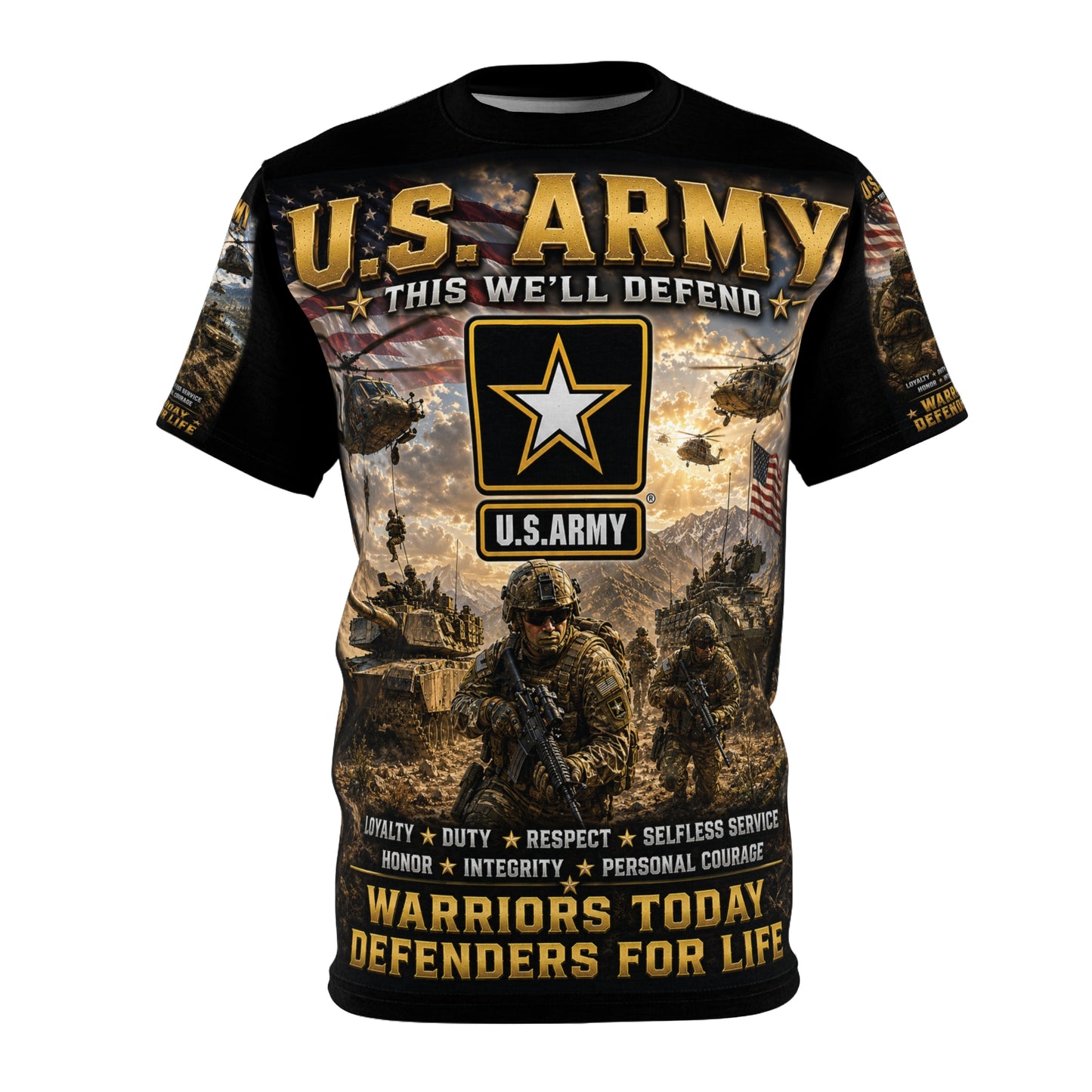U.S. ARMY  "This We'll Defend"  - Tribute Tee — Warriors Today • Defenders For Life