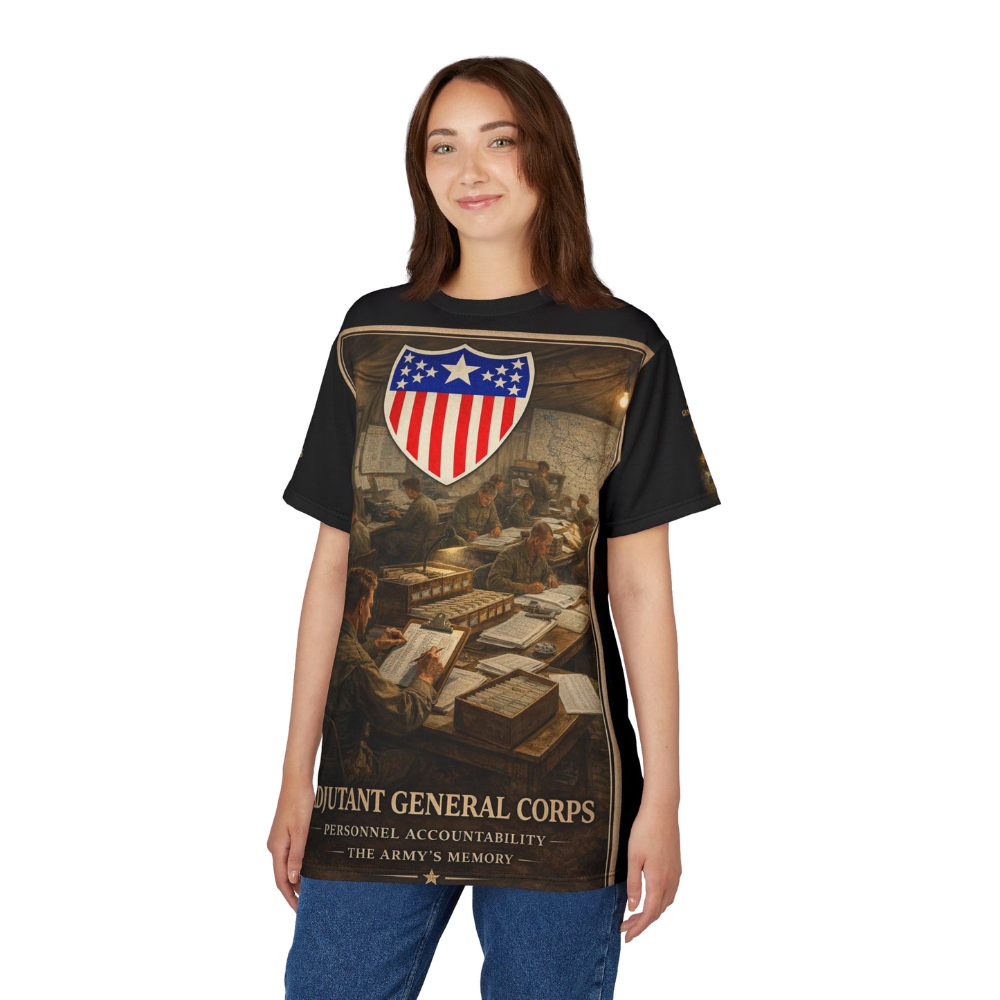 Adjutant General Corps Veterans Tribute Tee | All Over Print
