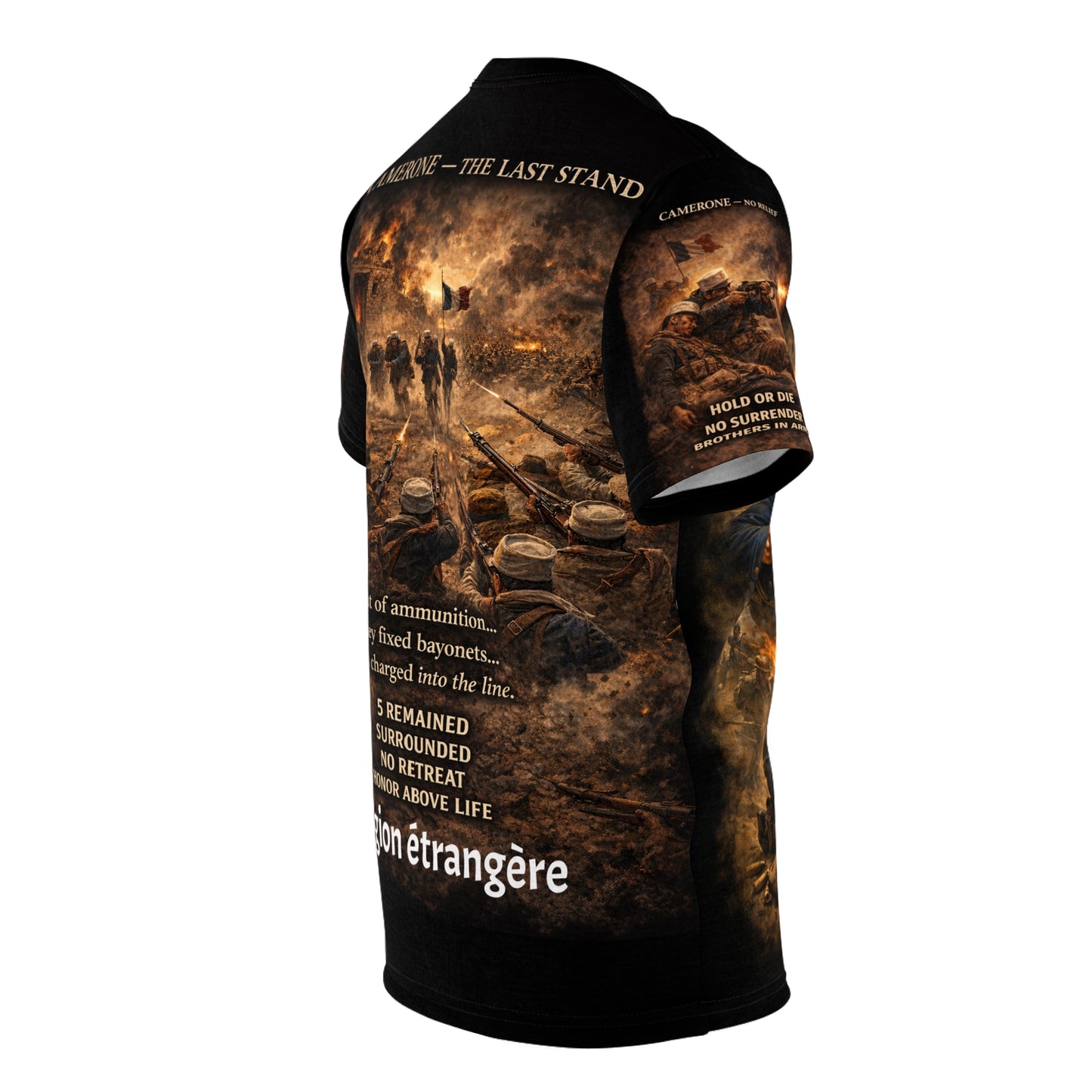 French Foreign Legion Tribute Tee — Battle of Camarón "Last Stand"