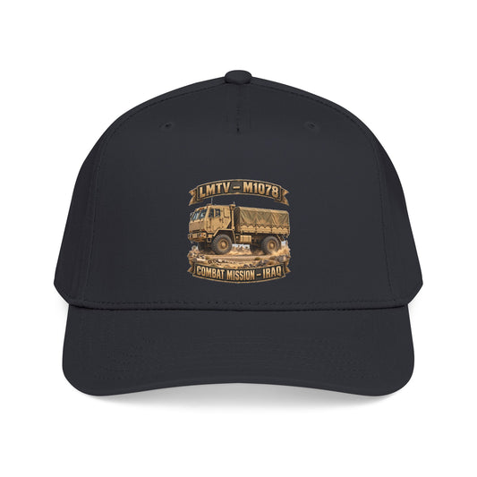 Mid Profile Baseball Cap - Army - LMTV - 1078 - Combat Mission - Iraq - 3D - Enhanced