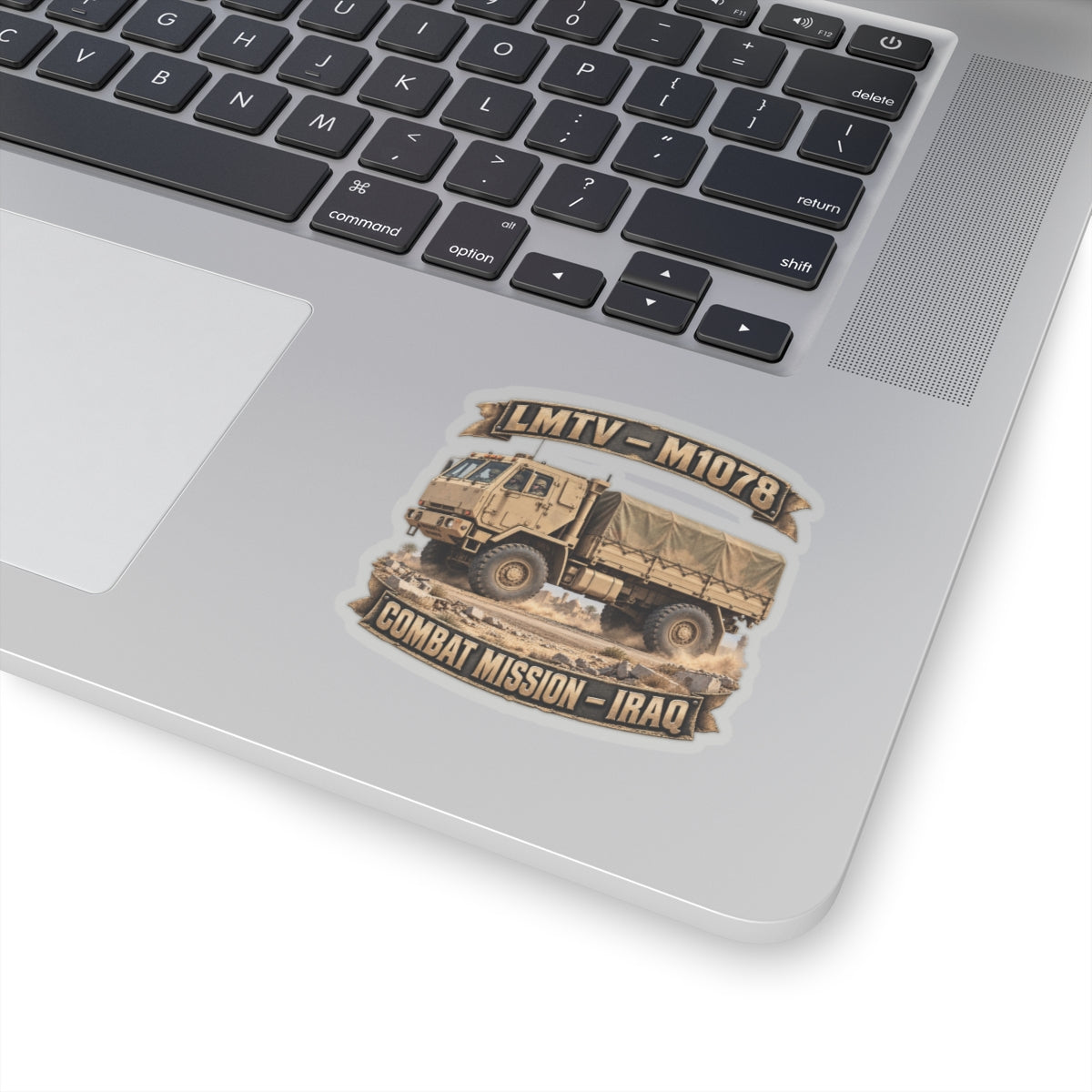 Kiss-Cut Stickers - Army - LMTV - 1078 - Combat Mission - Iraq - 3D - Enhanced