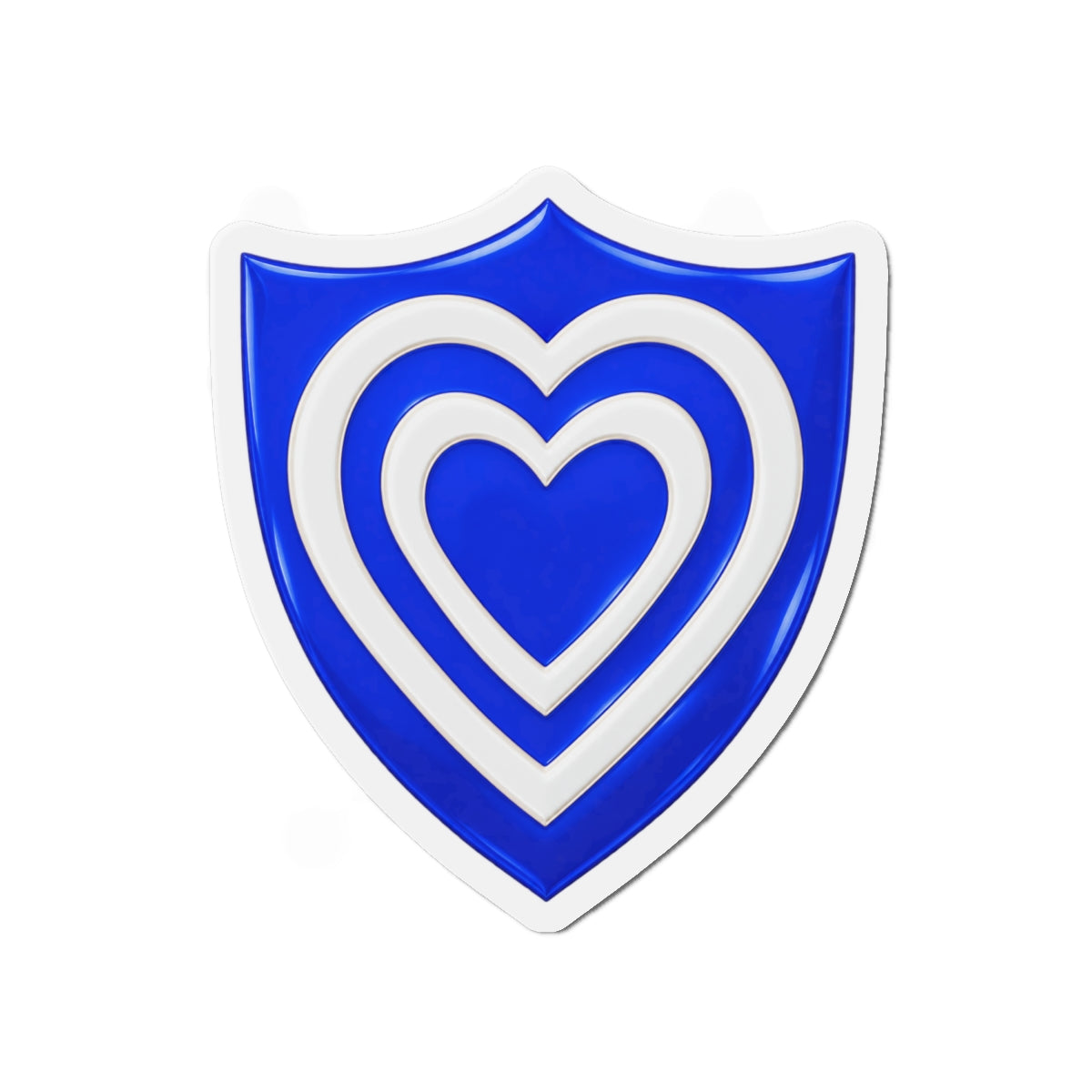 Die-Cut Magnets — Army - XXIV Corps - SSI without Text - 3D - Transparent