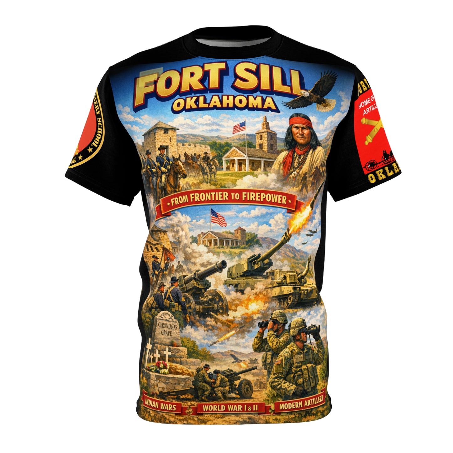 Field Artillery Tribute Tee - Fort Sill, Oklahoma
