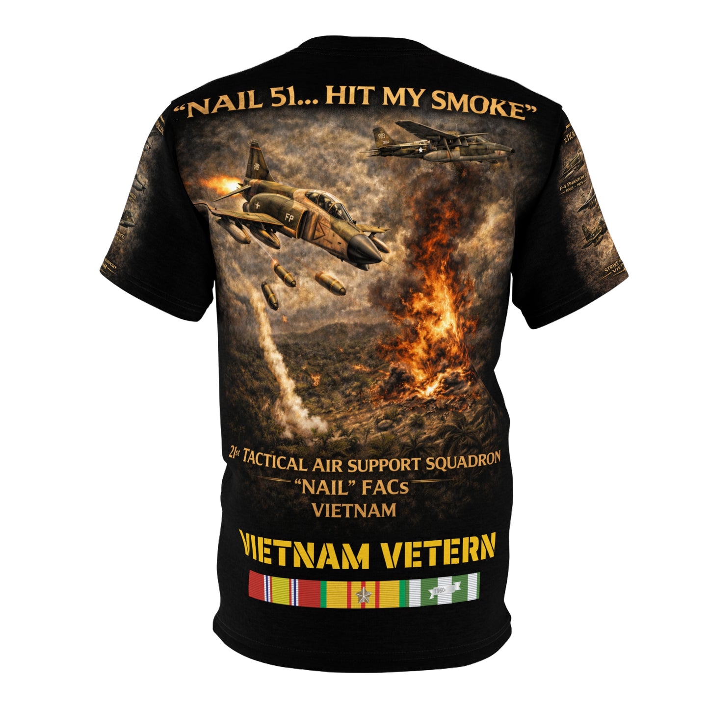21st Tactical Air Support Squadron Hit My Smoke Tee | Vietnam Tribute - Supporting the 9th Infantry Division (South Korea)