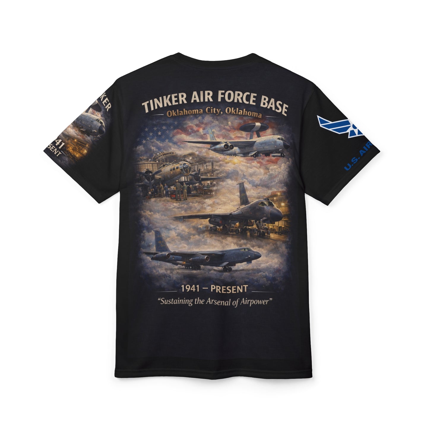 Tinker Air Force Base Tribute Tee — 1941 to Present
