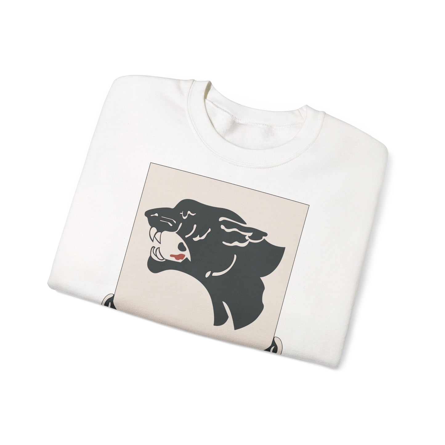 Crewneck Sweatshirt - Army - 761st Tank Battalion - Black Panthers wo Txt