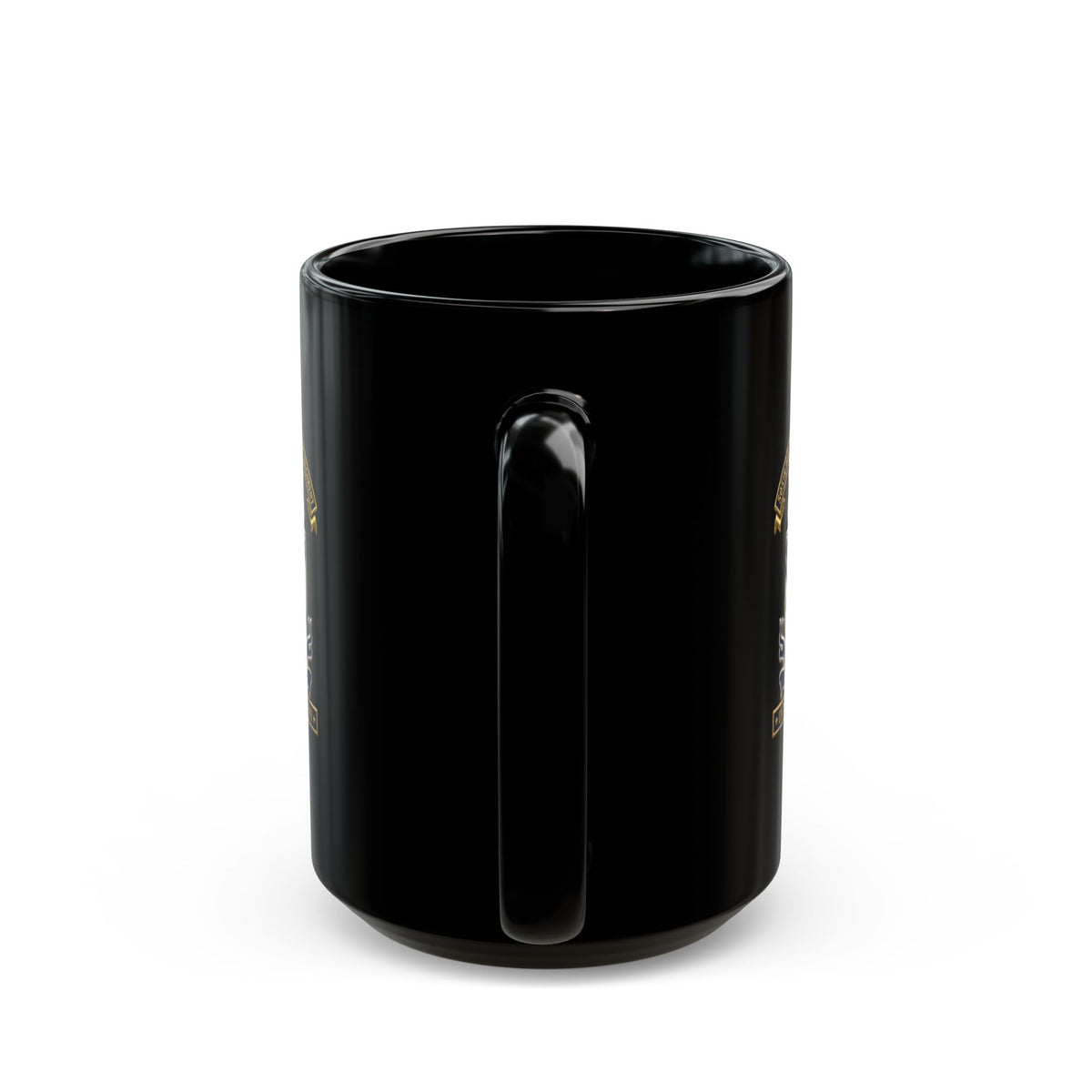 Black Mug  (15oz) - Army - 505th Parachute Infantry Regiment (PIR) - DUI - United States Army - 3D - Enhanced