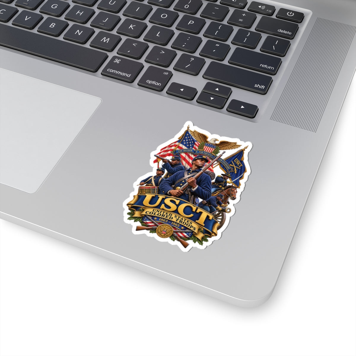 Kiss-Cut Stickers - United States Colored Troops (USCT) - Civil War - 3D - Enhanced