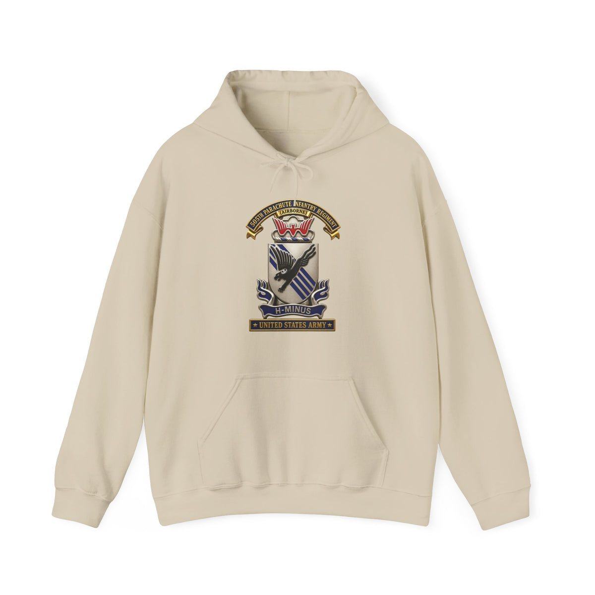 Hoodie — Army - 505th Parachute Infantry Regiment (PIR) - DUI - United States Army - 3D - Enhanced