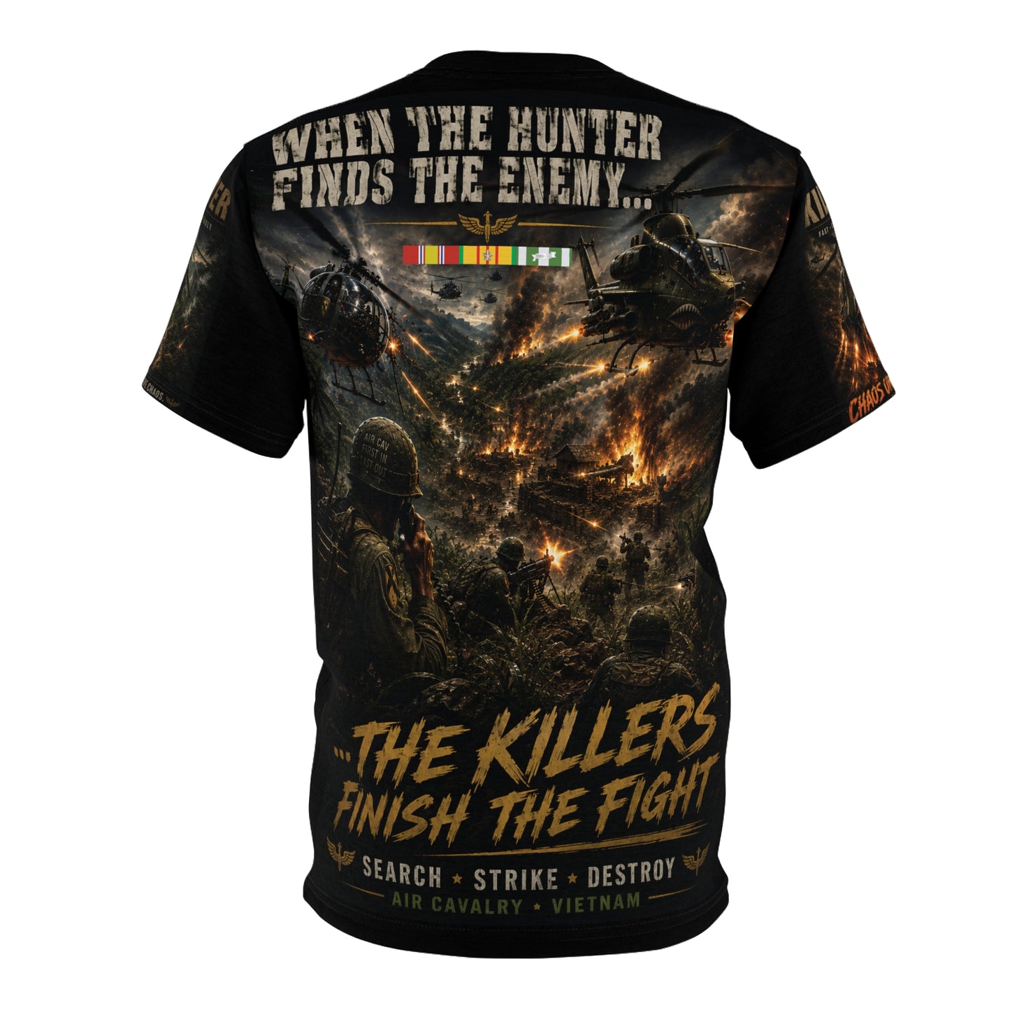 1st Cavalry Division 'Hunter-Killer Teams' Tribute Tee — Air Cav Vietnam