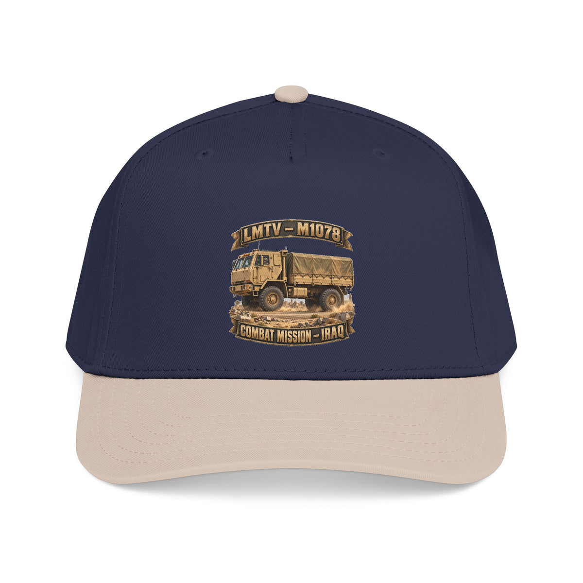 Mid Profile Baseball Cap - Army - LMTV - 1078 - Combat Mission - Iraq - 3D - Enhanced