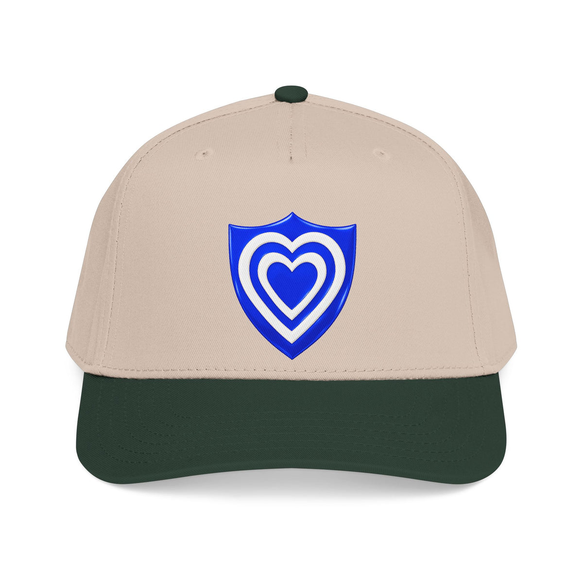 Mid Profile Baseball Cap - Army - XXIV Corps - SSI without Text - 3D - Transparent
