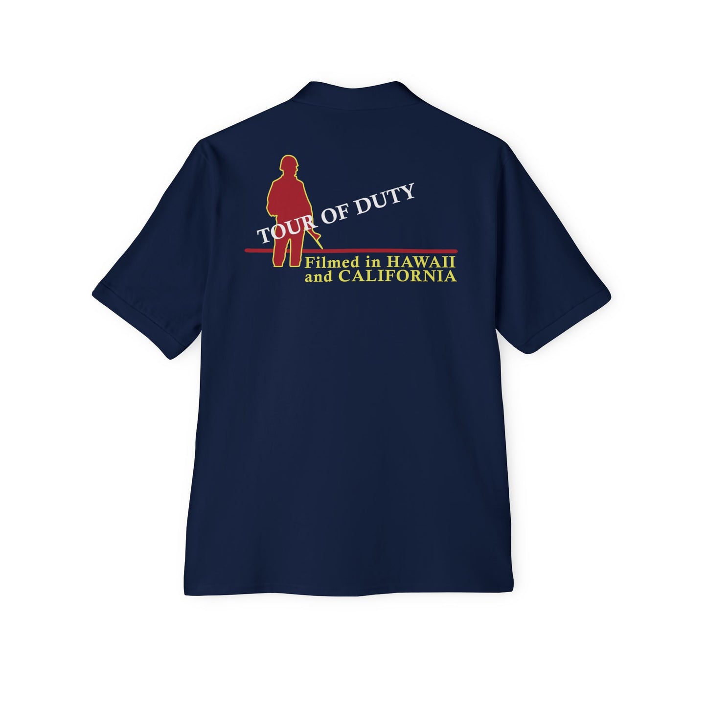 Men's Casual Piqué Polo - Tour Of Duty