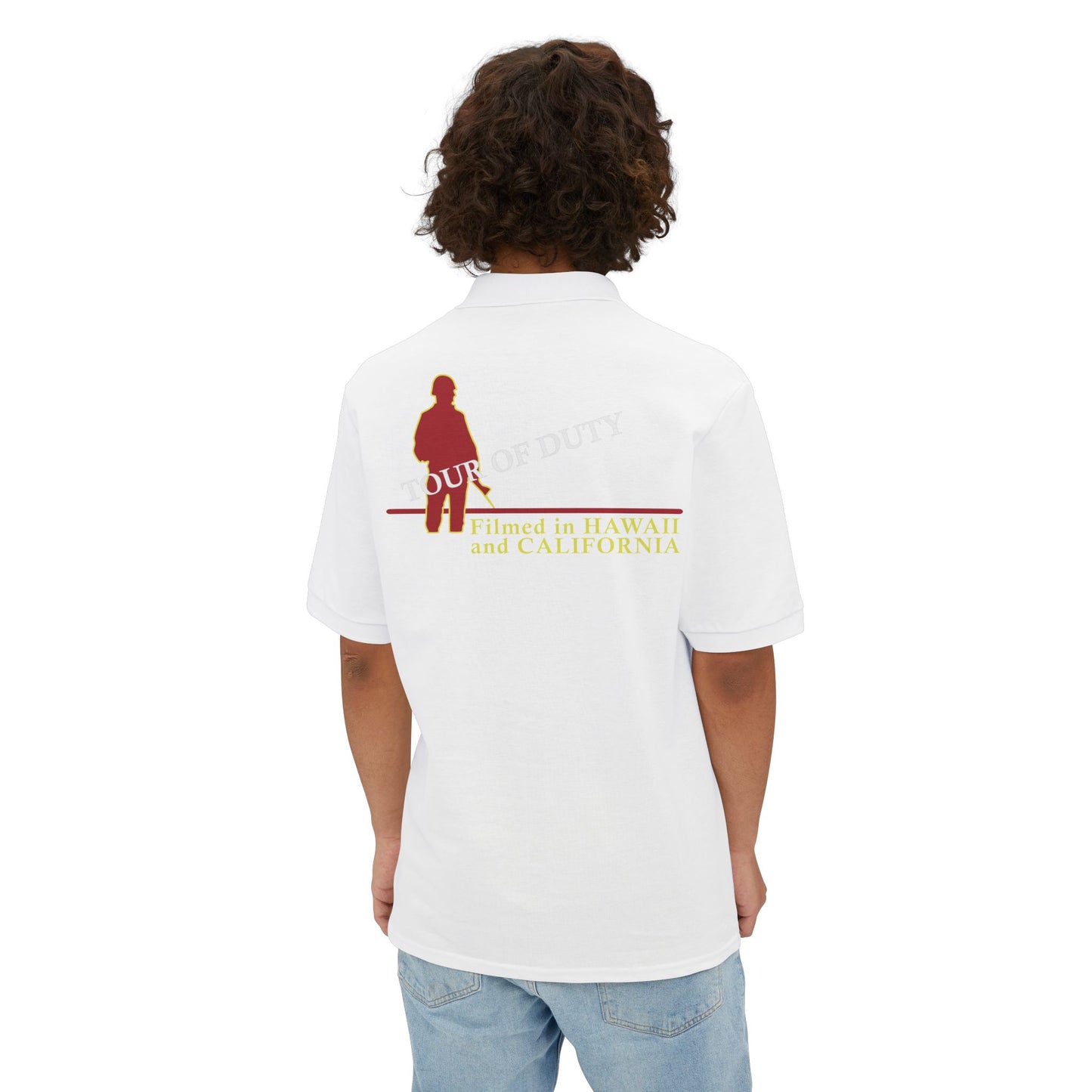 Men's Casual Piqué Polo - Tour Of Duty