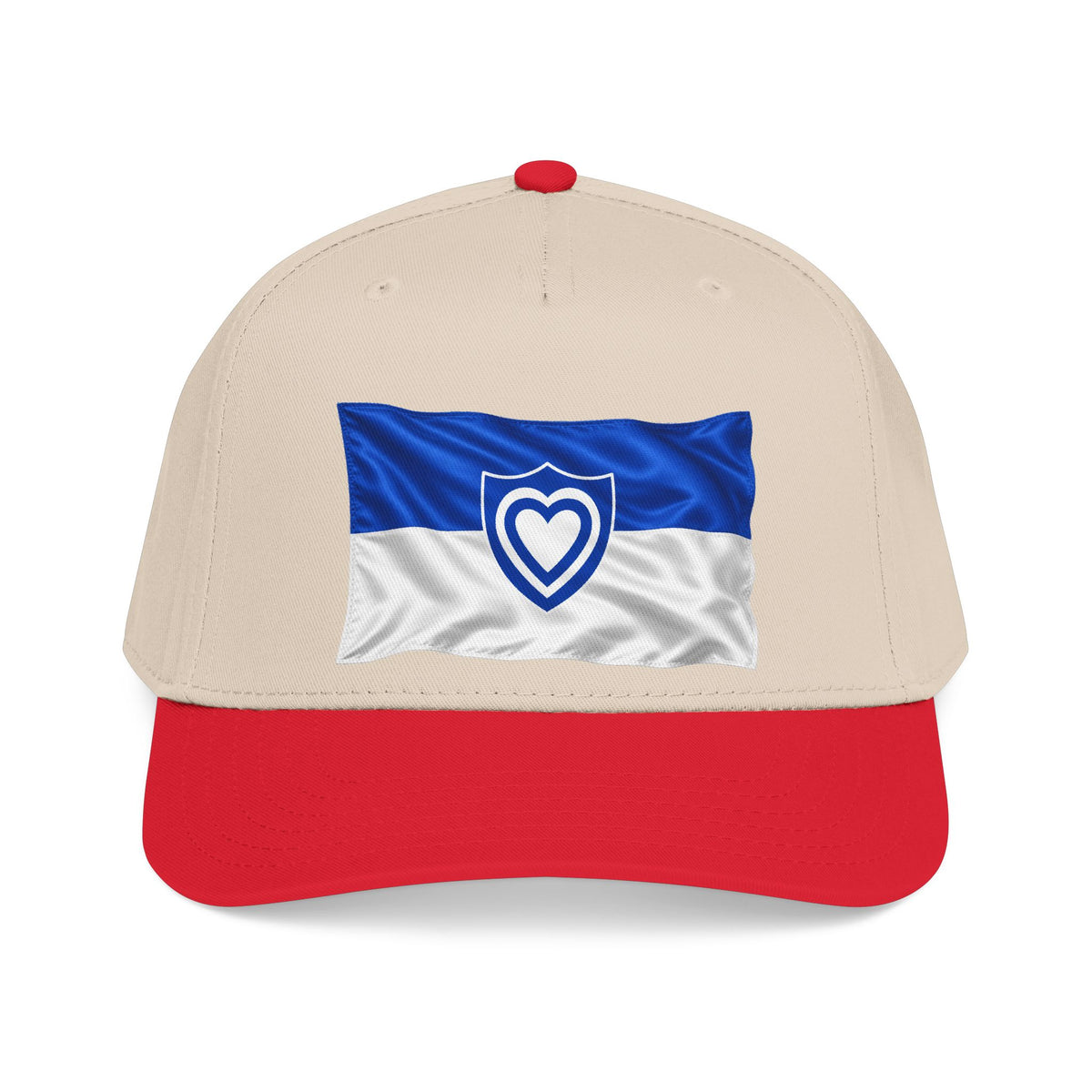 Mid Profile Baseball Cap - Army - XXIV Corps Flag - Waving - without Text - 3D - Transparent