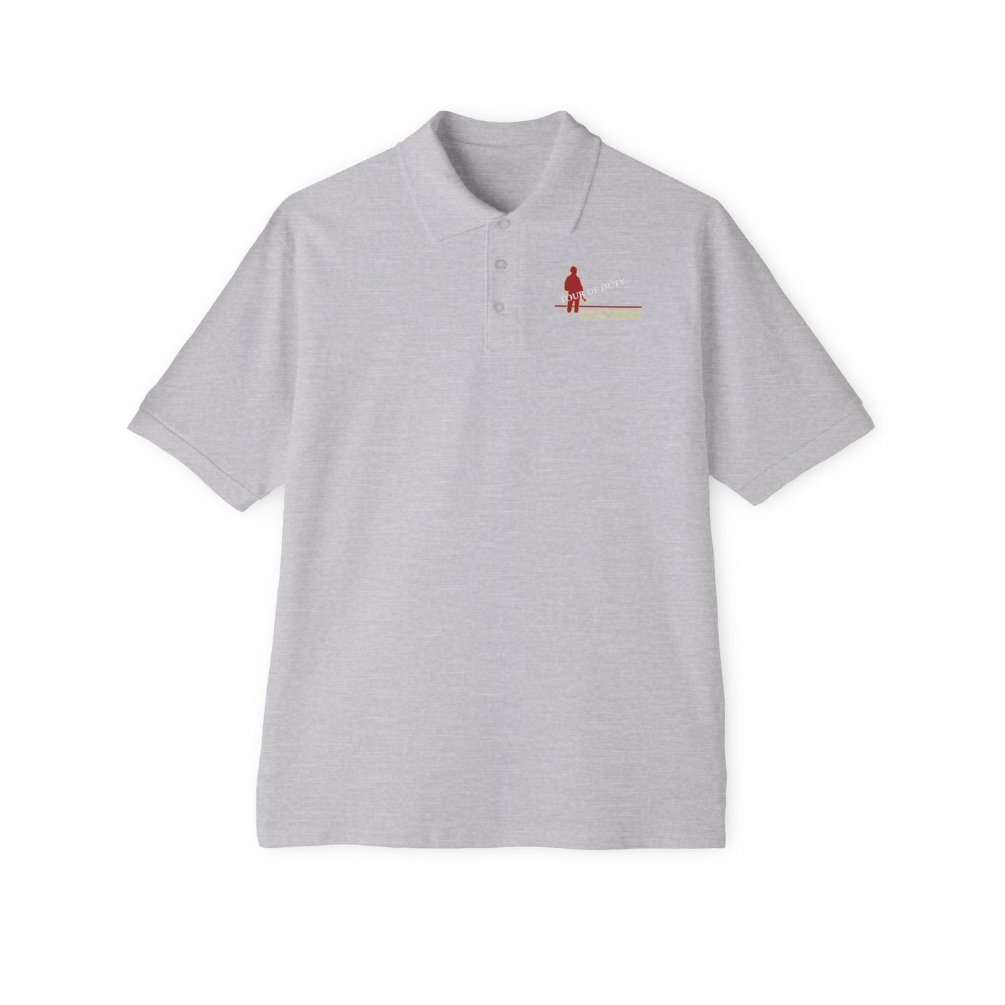 Men's Casual Piqué Polo - Tour Of Duty