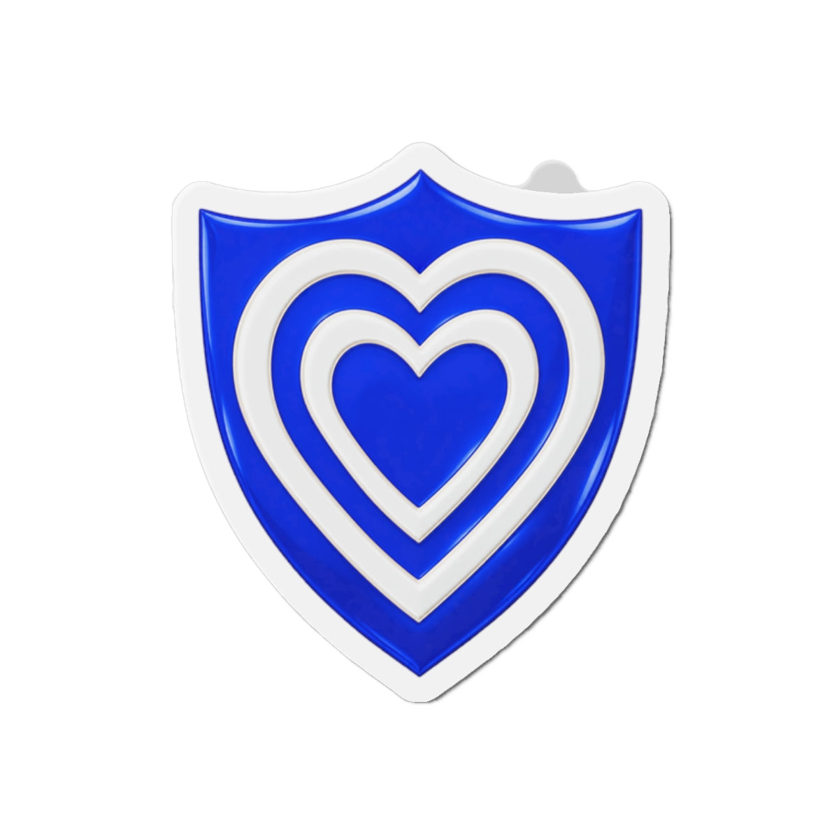 Die-Cut Magnets — Army - XXIV Corps - SSI without Text - 3D - Transparent