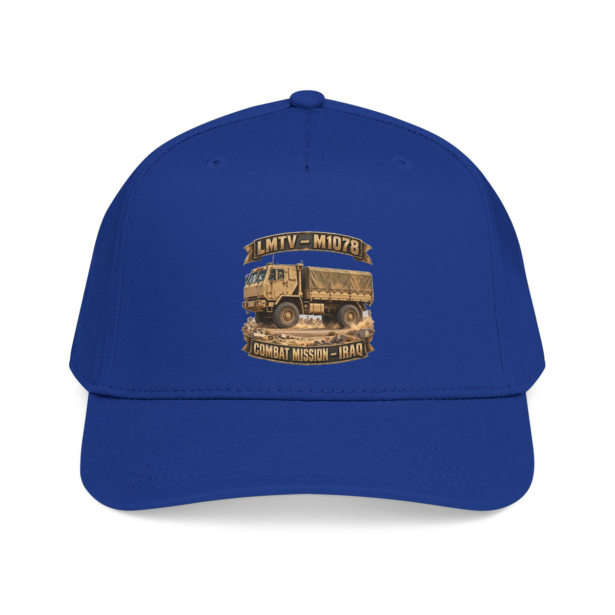 Mid Profile Baseball Cap - Army - LMTV - 1078 - Combat Mission - Iraq - 3D - Enhanced