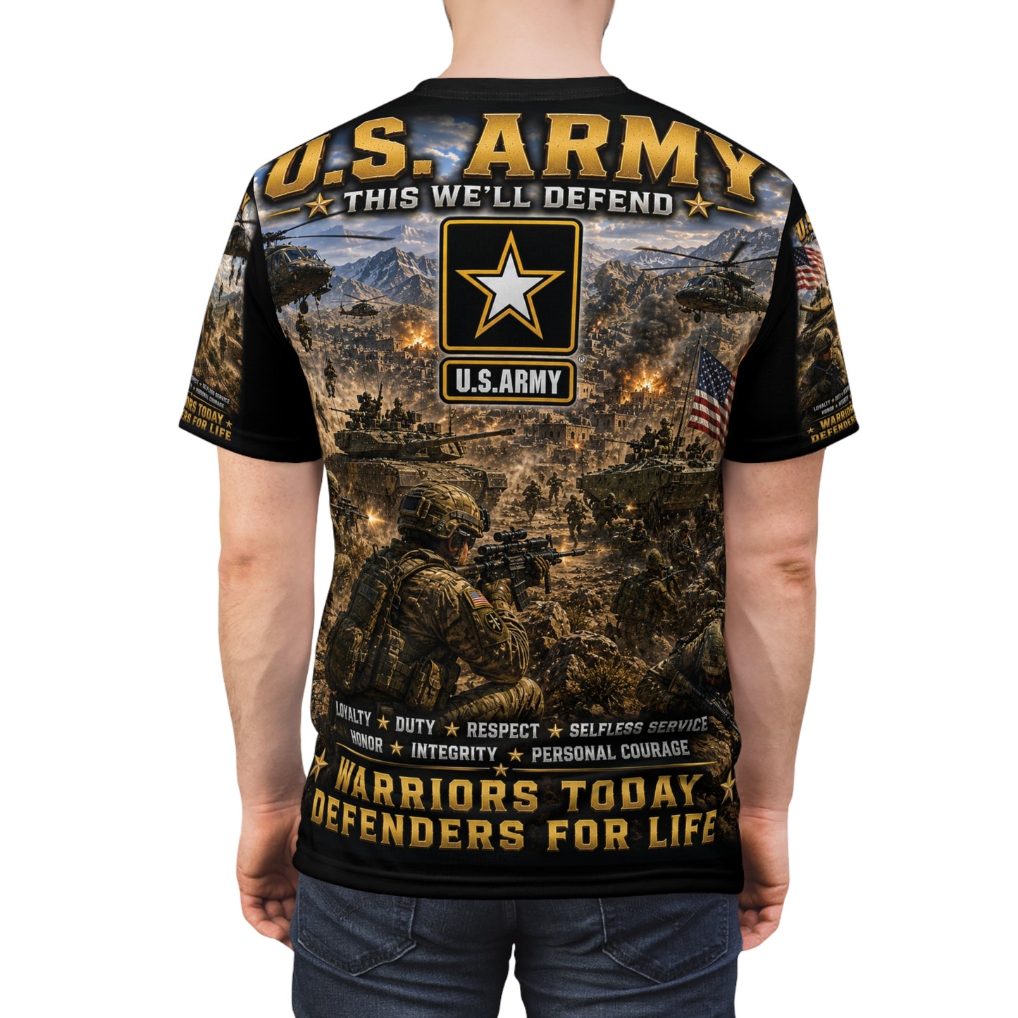 U.S. ARMY  "This We'll Defend"  - Tribute Tee — Warriors Today • Defenders For Life