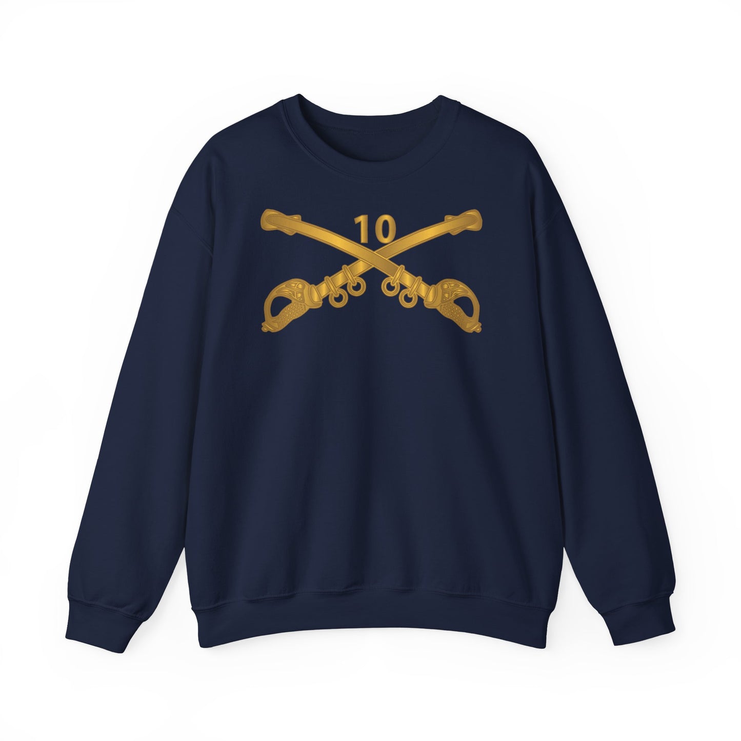 Crewneck Sweatshirt - Army - 10th Cavalry Branch wo Txt