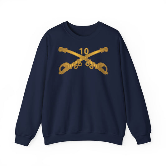 Crewneck Sweatshirt - Army - 10th Cavalry Branch wo Txt