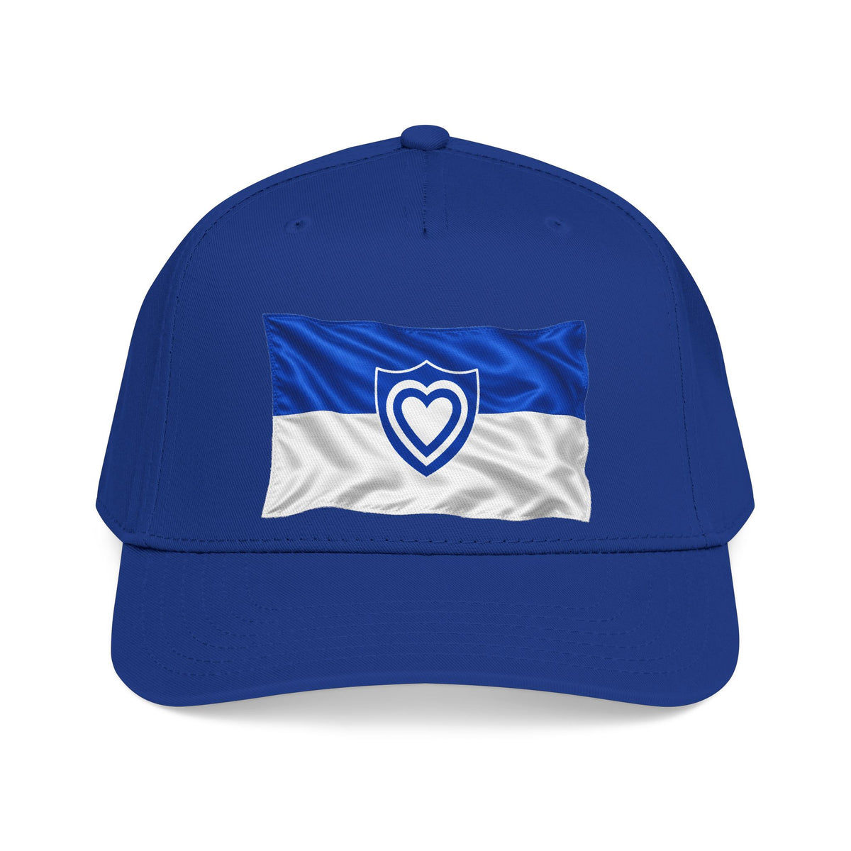 Mid Profile Baseball Cap - Army - XXIV Corps Flag - Waving - without Text - 3D - Transparent