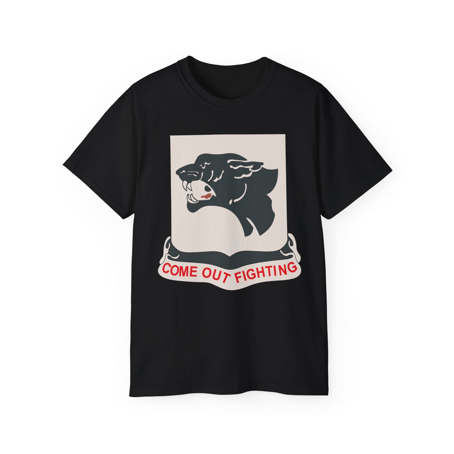 Unisex Ultra Cotton Tee - Army - 761st Tank Battalion - Black Panthers wo Txt
