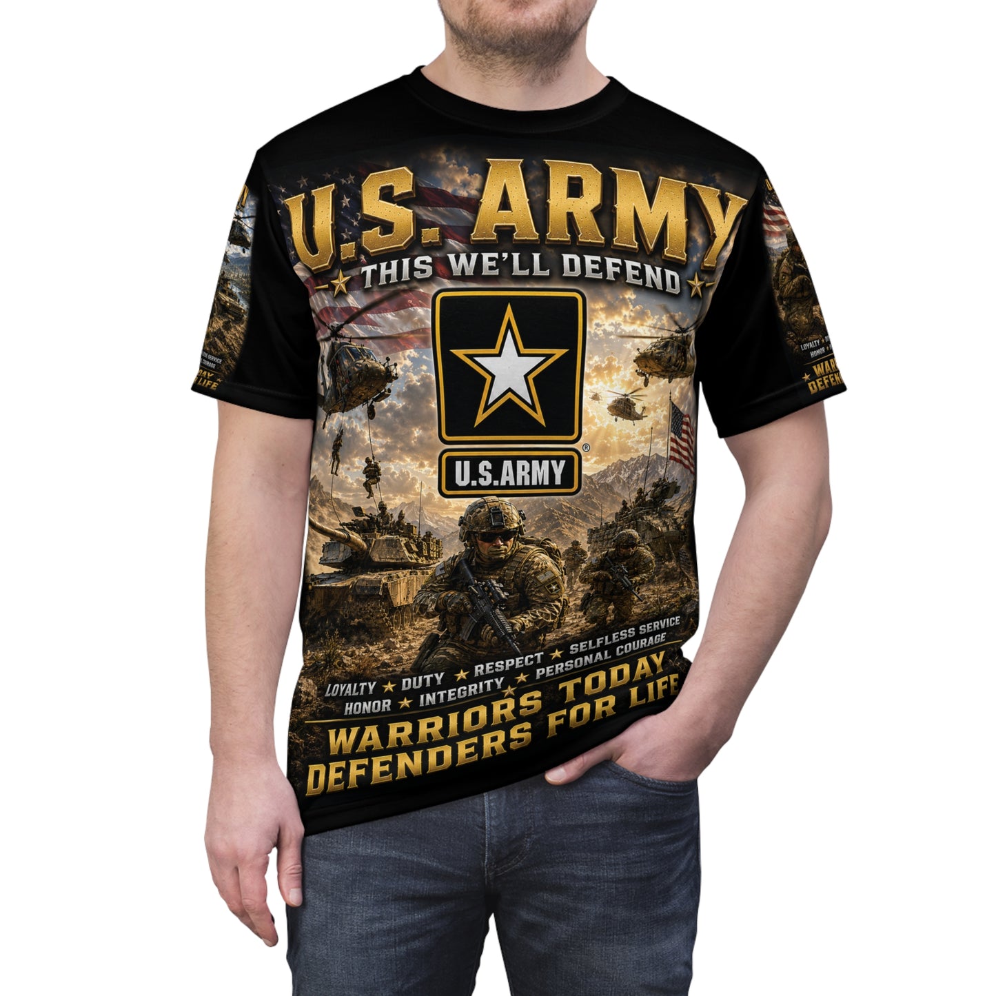 U.S. ARMY  "This We'll Defend"  - Tribute Tee — Warriors Today • Defenders For Life
