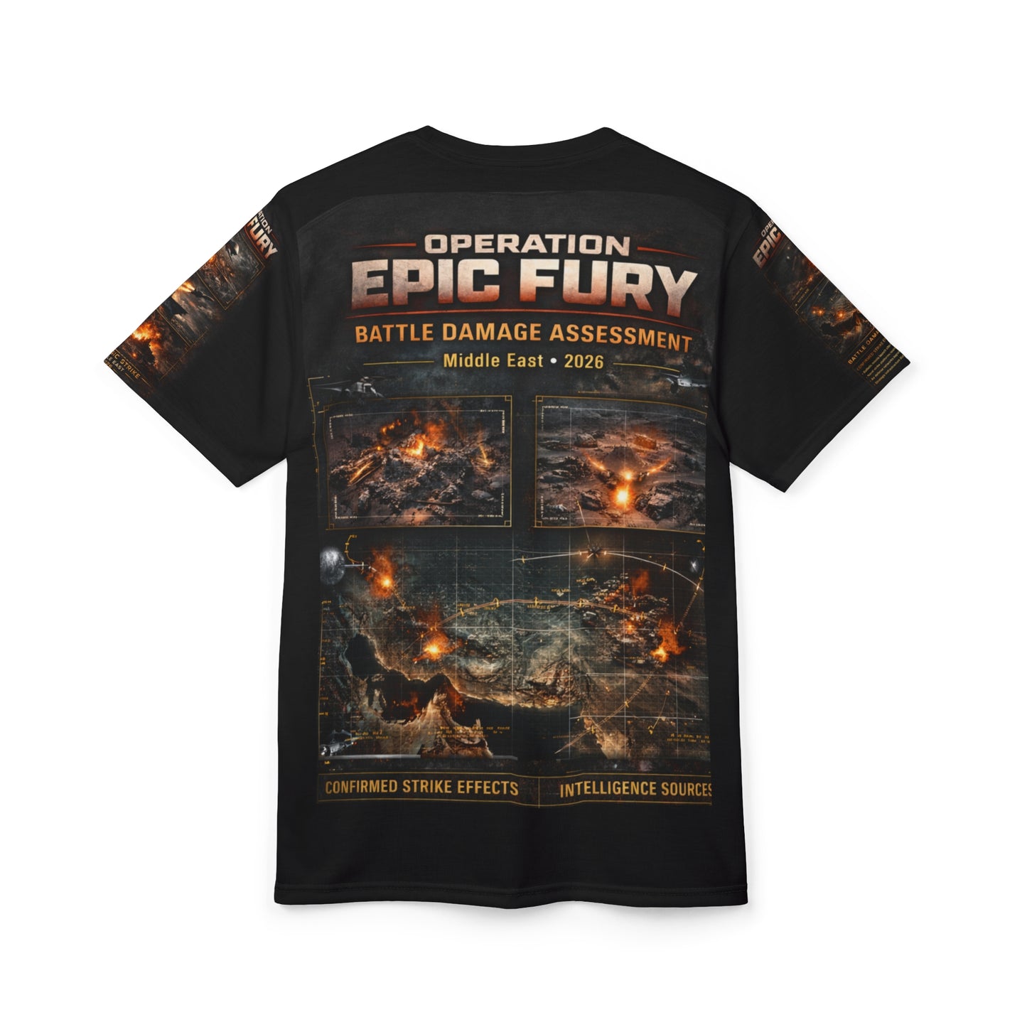 Operation EPIC FURY Tribute Tee — US Strike Against Iran Strategic Strike Campaign
