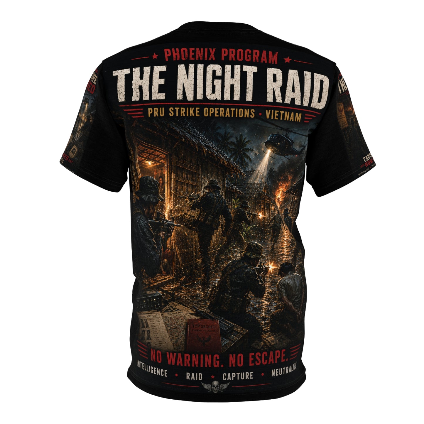 Provisional Recon Teams (PRU) Tribute Tee — The Phoenix Hunters - Prisoner Snatch