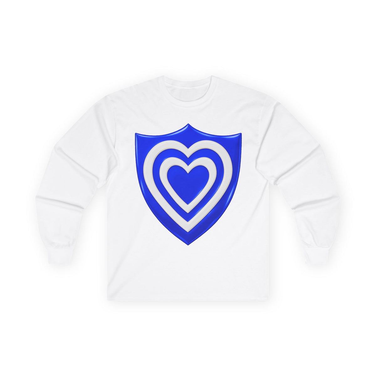 Unisex Ultra Cotton Long Sleeve Tee - Army - XXIV Corps - SSI without Text - 3D - Transparent